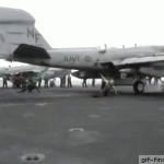 Avión Despegando de Portaviones
