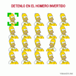 Deten el juego en el Homero invertido