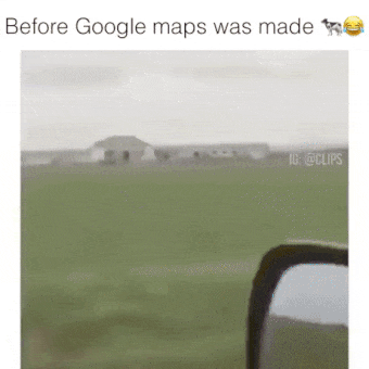 Antes de existir Google Maps