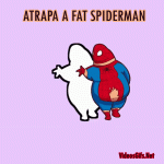 Atrapa a Fat Spiderman
