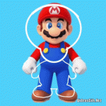 Captura al personaje de Mario Bros