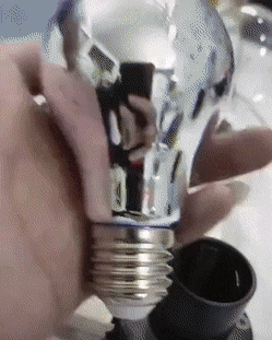 3D firework bulb