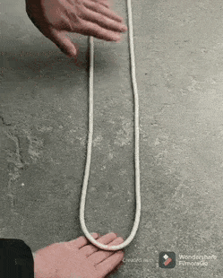 How to make a pot hanger with a rope