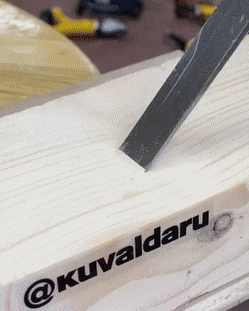 Old school woodworking trick