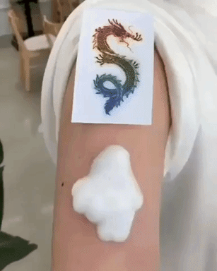 Amazing dragon tattoo