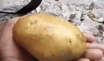How to cut potatoes quickly