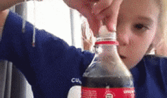 How to clean the nose with coca-cola