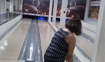 when you play bowling