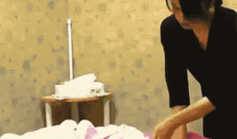 Cat Doing Massage