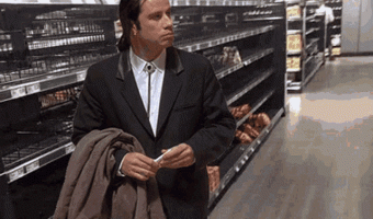 John at the supermarket