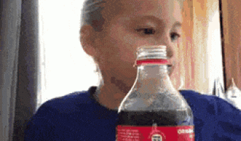 Playing with soda