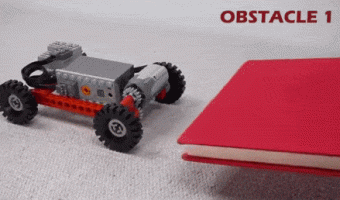 Making A Lego Car Climb Obstacles