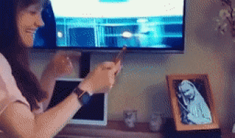 Showing a Gif to TV