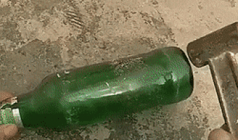 Glass Bottle Gemstone