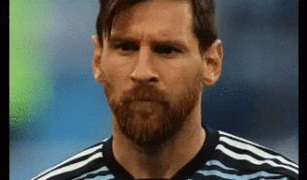 Put the mask on Messi