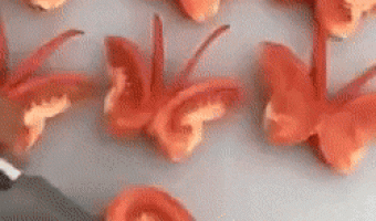 Tomato Butterflies